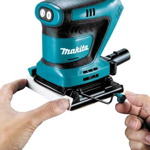 Makita XOB02Z 18V LXT® Lithium‘Ion Cordless 1/4 Sheet Finishing Sander, Tool Only