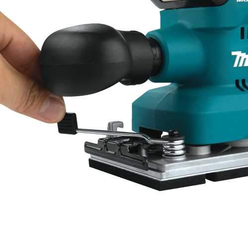 Makita XOB03Z 18V LXT® Lithium‘Ion Brushless Cordless 1/3 Sheet Finishing Sander, AWS® Capable, Tool Only