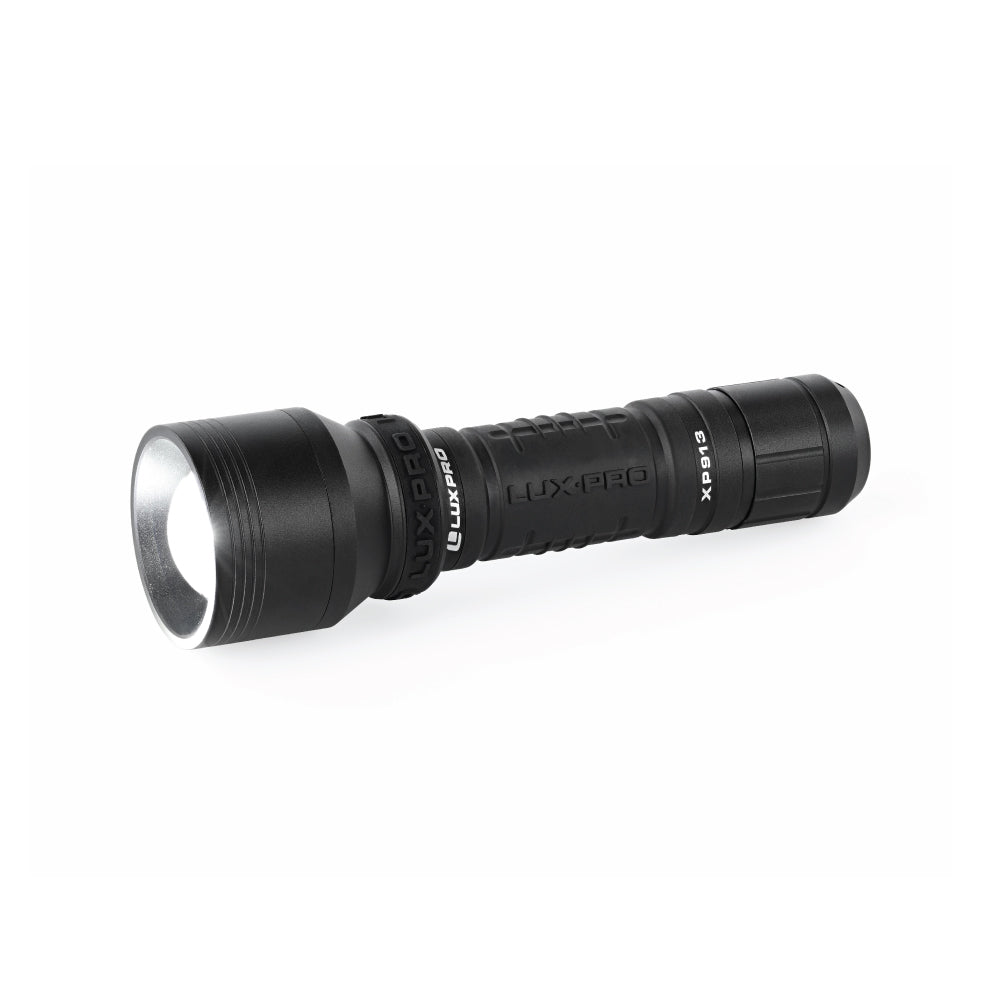 LUXPRO XP913 Pro Series 1100 Lumen LED Rechargeable Focus Flashlight, 4 Pieces Tray