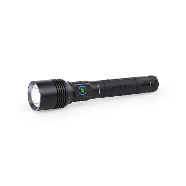 LUXPRO XP918 2500 Lumen Rechargeable Flashlight with Power Bank, 4 Pieces Case