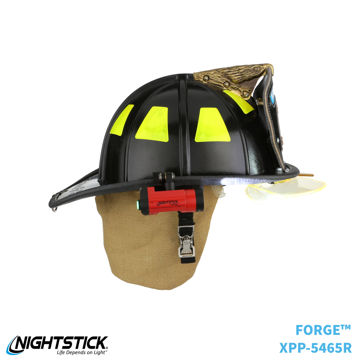 Bayco XPP-5465R Nightstick FORGE® Intrinsically Safe Helmet-Mounted Multi-Function Flashlight