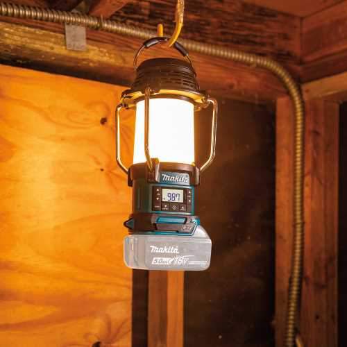 Makita XRM12 18V LXT® Lithium‘Ion Cordless Lantern with Radio, Tool Only