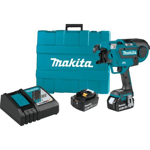 Makita XRT01TK 18V LXT® Lithium‘Ion Brushless Cordless Rebar Tying Tool Kit (5.0Ah)