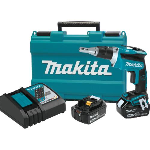 Makita XSF03T 18V Lxt® Lithiumion Brushless Cordless 4,000 Rpm Drywall Screwdriver Kit