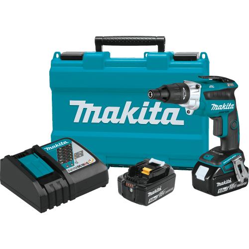 Makita XSF05T 18V LXT® Lithium‘Ion Brushless Cordless 2,500 RPM Screwdriver Kit (5.0Ah)