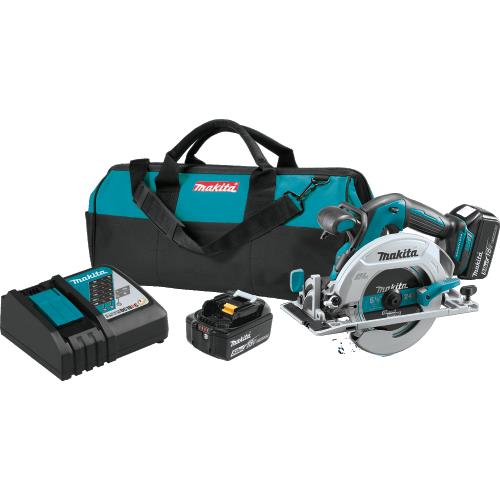 Makita XSH03T 18V LXT® Lithium‘Ion Brushless Cordless 6‘1/2" Circular Saw Kit (5.0Ah)