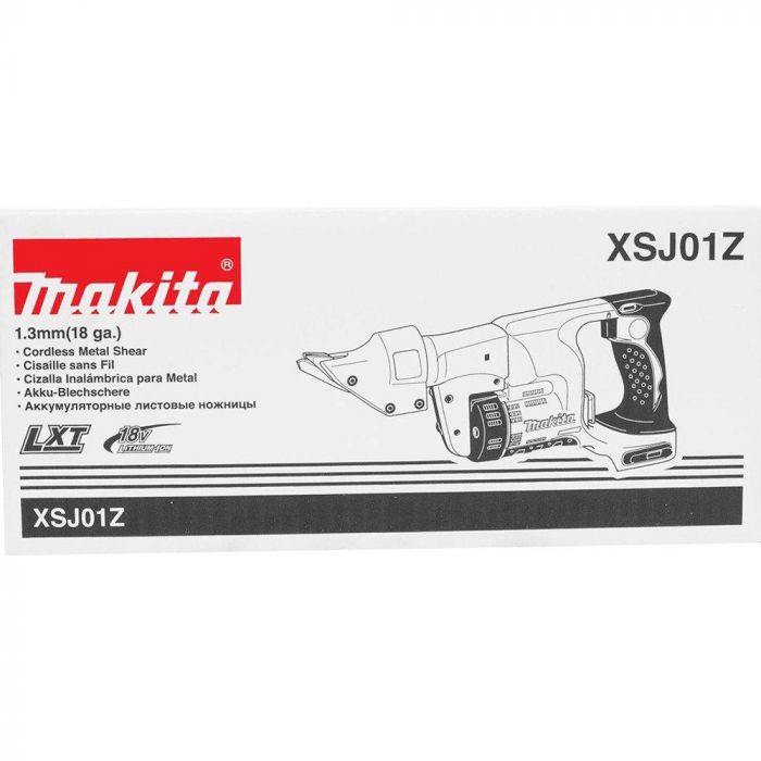 Makita XSJ01Z 18V LXT® Lithium‘Ion Cordless 18 Gauge Straight Shear, Tool Only