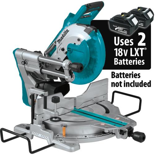 Makita XSL06Z 36V (18V X2) LXT® Brushless 10" Dual‘Bevel Sliding Compound Miter Saw with Laser, Tool Only