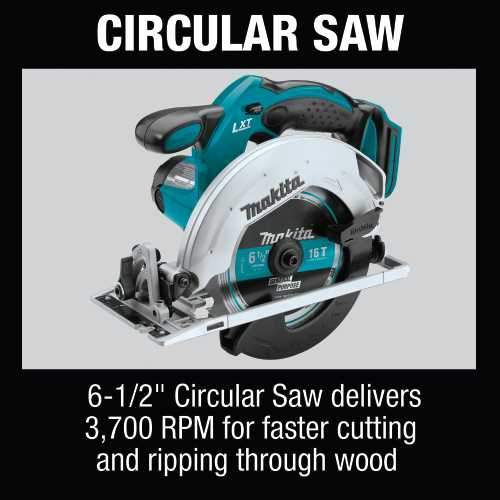 Makita XT510SM 18V LXT® Lithium‘Ion Cordless 5‘Pc. Combo Kit (4.0Ah)