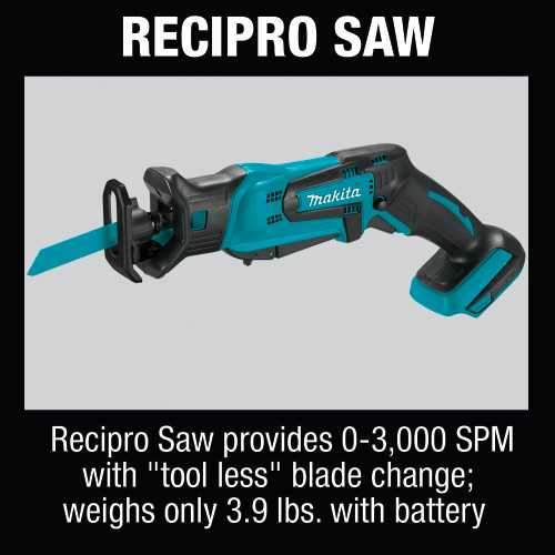 Makita XT510SM 18V LXT® Lithium‘Ion Cordless 5‘Pc. Combo Kit (4.0Ah)