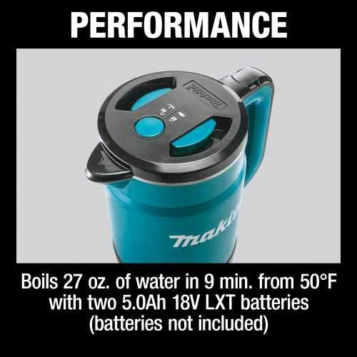 Makita XTK01Z 36V (18V X2) LXT® Hot Water Kettle, Tool Only