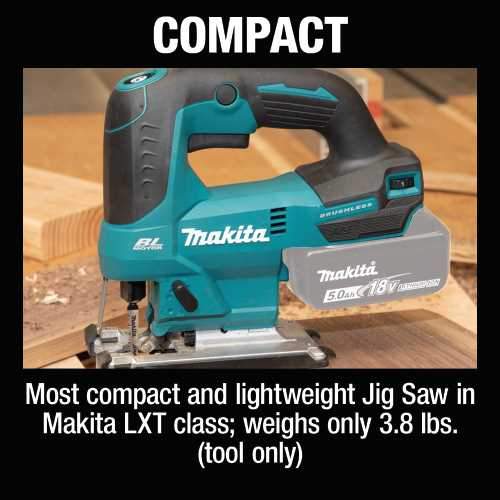 Makita XVJ04Z 18V LXT® Lithium‘Ion Brushless Cordless Jig Saw, Tool Only