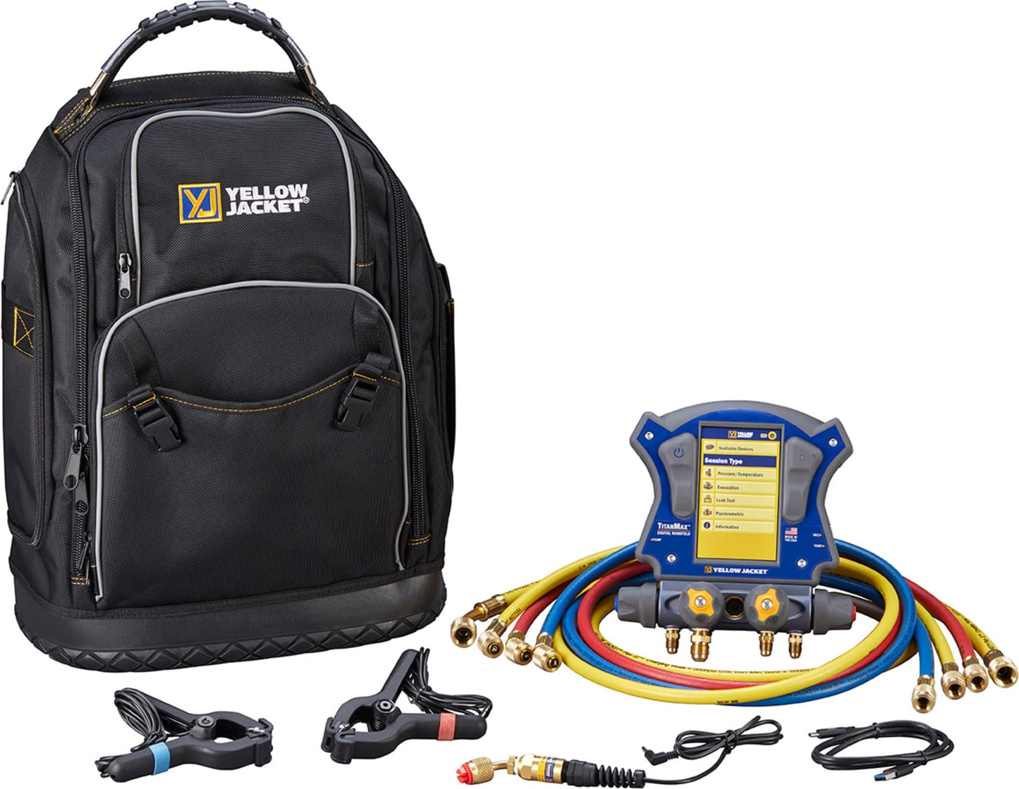 Yellow Jacket 40880 TITANMAXâ„¢ Digital Manifold Kit