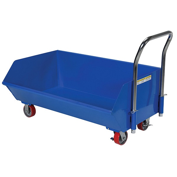 Vestil SLPT-33 Hopper, Low-Profile, 1/3 cu. yd., 1000 lb.