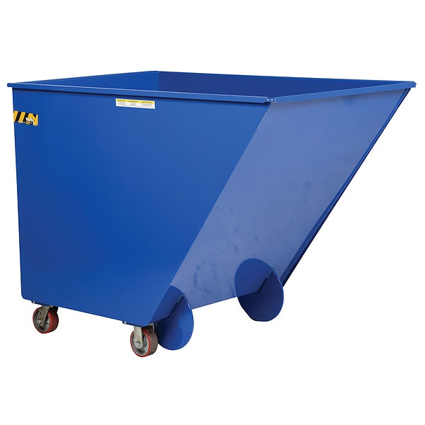 Vestil SPTT-15 Hopper, 1-1/2 cu. yd., 2000 lb., 64 x 46 In