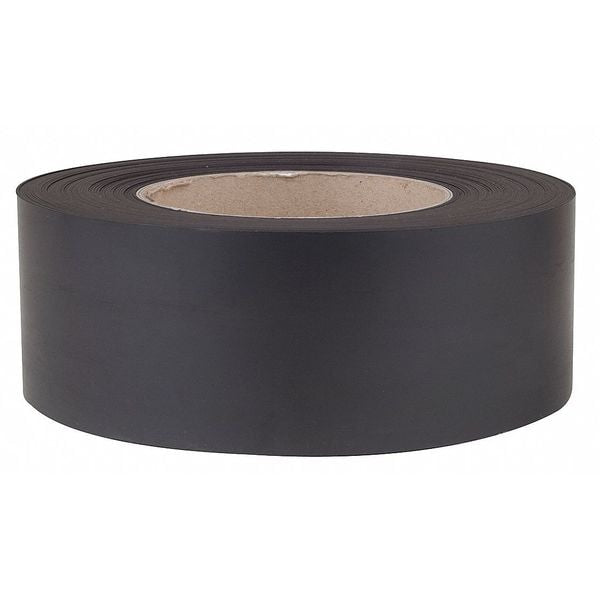 Aigner Label Holder MP200-100 Plain Magnetic Roll Stock, 2 Inch Wide, Black Color, 1/Pkg