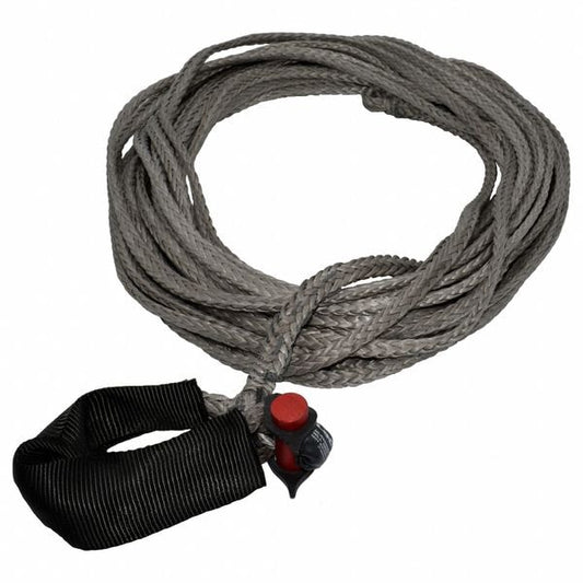 Fusion Tools 20-0250040 1/4" x 40' LockJaw Synthetic Winch Line w/ Integrated Shackle 2,833 lbs WLL