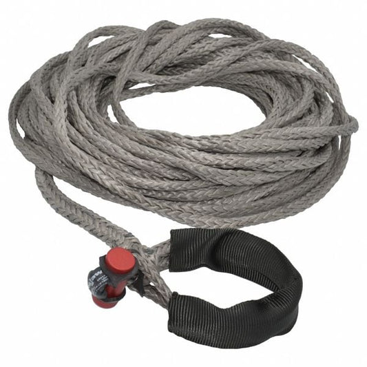 Fusion Tools 20-0375085 3/8" x 85' LockJaw Synthetic Winch Line w/ Integrated Shackle 6,600 lbs WLL