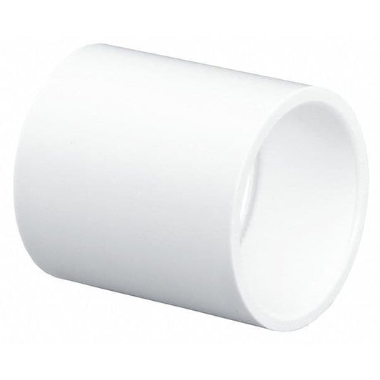 Jones Stephens 429012 1-1/4" Sch. 40 PVC Coupling, S x S