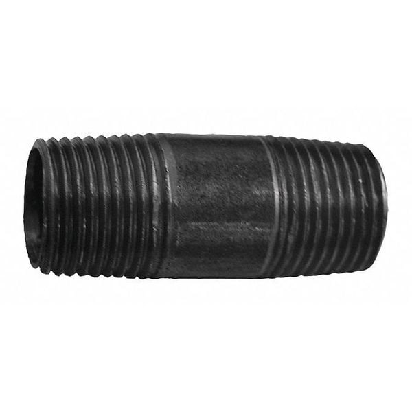 Jones Stephens 32012 2" x 12" Black Pipe Nipple