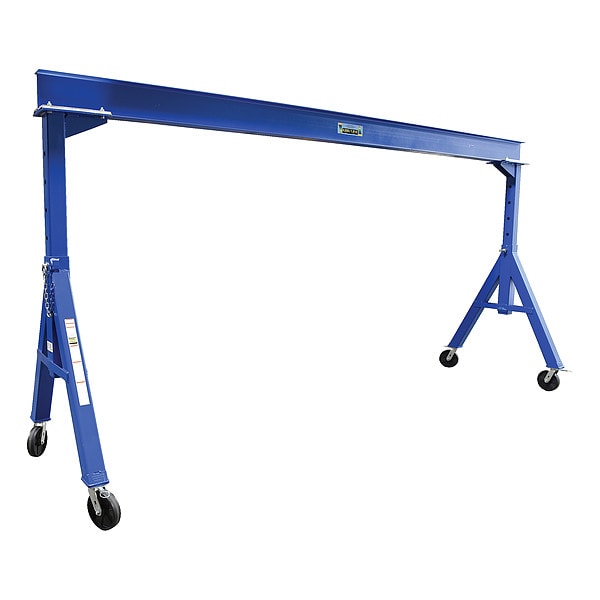 Vestil AHS-4-15-9 Adjustable Height Steel Gantry Crane