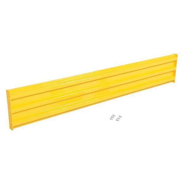 Vestil GR-F3R-BO-9-YL Structural Guard Rail Bolt -On Style