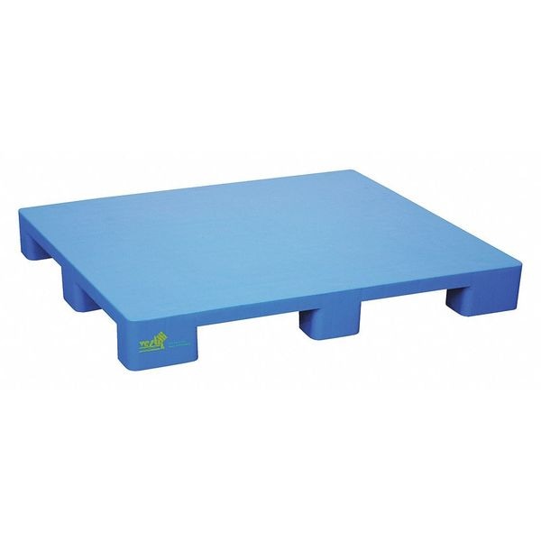Vestil PLPS-4840-9L High Density Polyethylene (HDPE) Pallet, 39 in L, 46.875 in W, 5.5 H