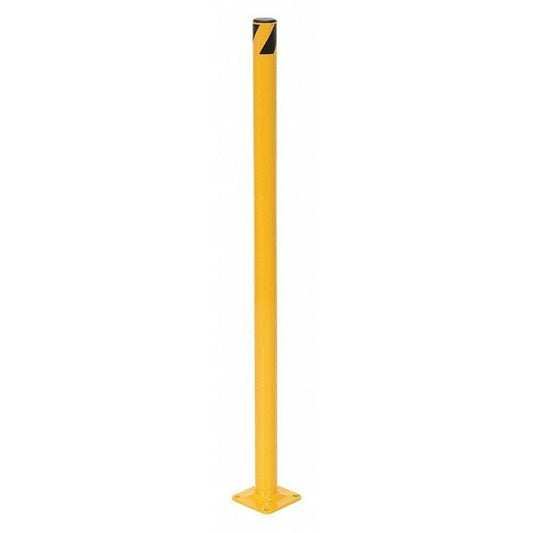 Vestil BOL-36-2 Steel Pipe Safety Bollard - Yellow