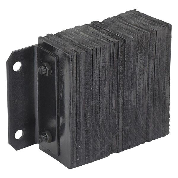 Vestil 1014-4.5F Laminated Dock Bumper- 4.5 Projection