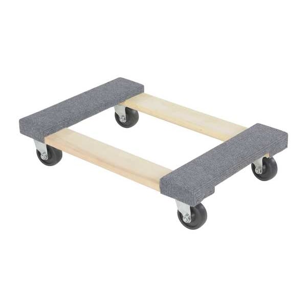 Vestil HDOC-1624-9 Hardwood Dolly - Carpet Ends