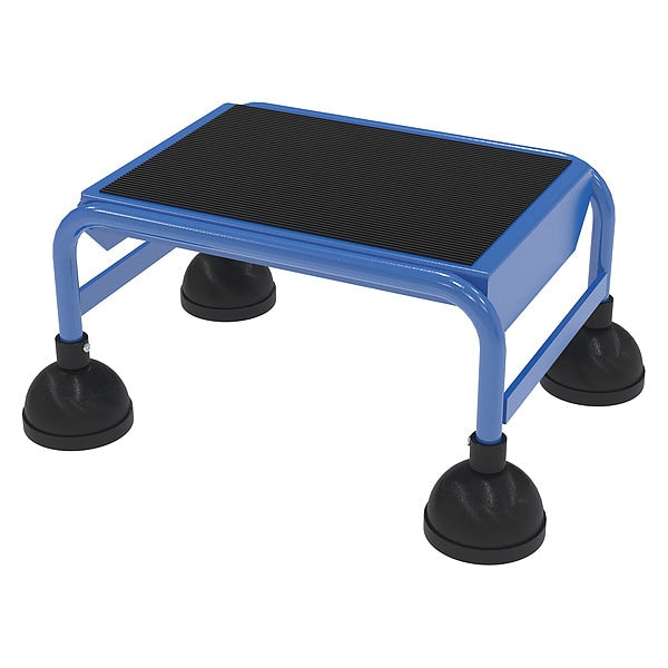 Vestil LAD-1-B 9.5 H Steel Commercial Spring Loaded Rolling Ladder, 1 Steps