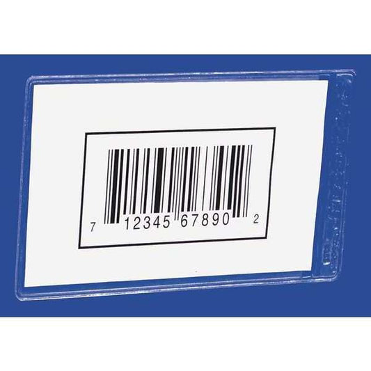 Aigner Label Holder Bin Buddy BB58 Adhesive Label Holder (Side Insert) 5" X 8", Pack of 25