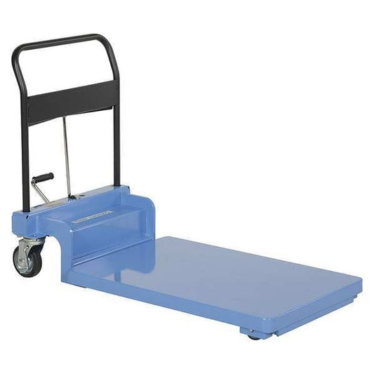 Vestil CART-900-LP Low-Profile Hydraulic Scissor Cart, Heavy Duty