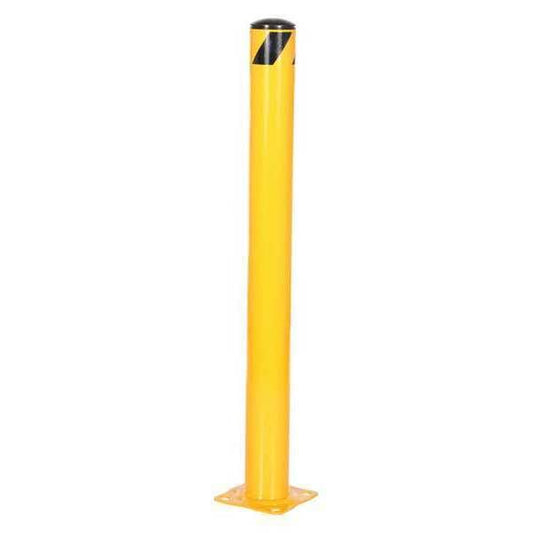 Vestil BOL-42-4.5 Steel Pipe Safety Bollard, 42 x 4-1/2"