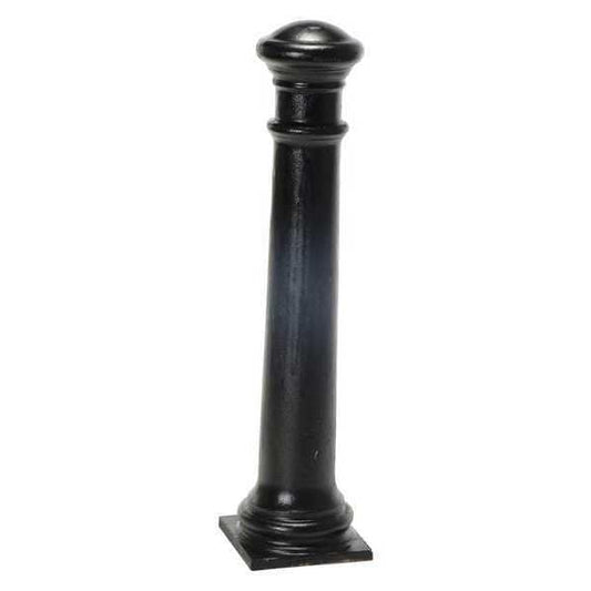 Vestil BOL-CI-38-8 Ductile Iron Decorative Bollard, 38x8