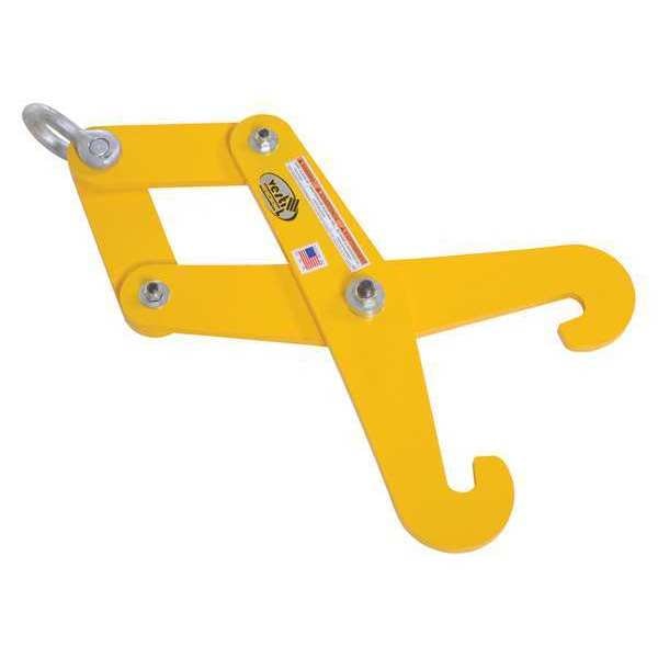 Vestil BT-40 Beam Tongs, 2 Ton, 8"Max Beam Width
