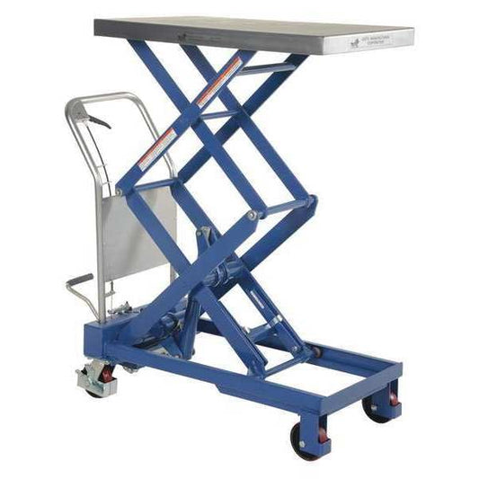 Vestil CART-800-D-TS Double Hydraulic Cart, 800 lb., 35.5 x 20