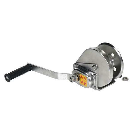 Vestil HWSS-1200-NR Stainless Steel Winch, 1200 lb.