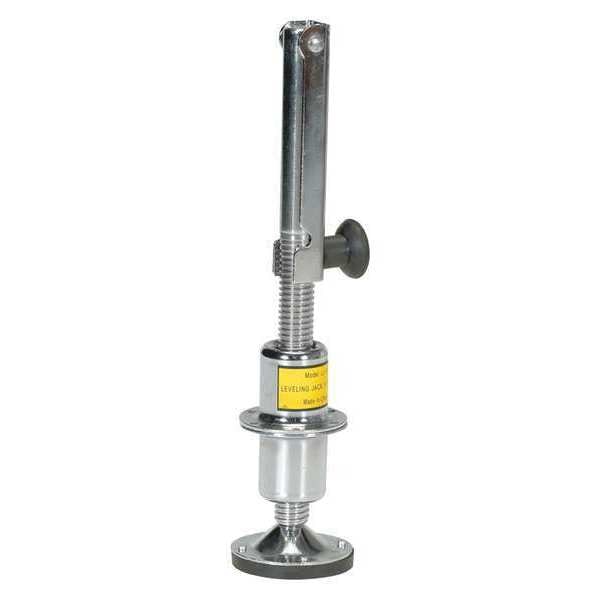 Vestil LJ-9 Leveling Jack Polished Chrome, 18"