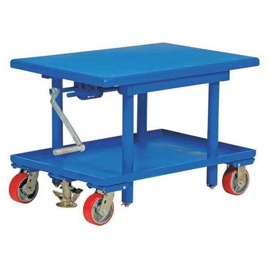 Vestil MT-2436-LP Low Profile Mech Post Table, Load Cap. 2000 lb.