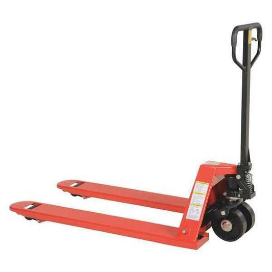 Vestil PM5-2748-S Pallet Truck, Steel Wheels, 5.5K, 27 x 48
