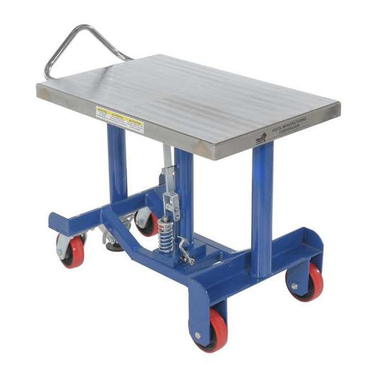 Vestil PT12-10 Low Profile Post Lift Table, Load Cap. 1000 lb.