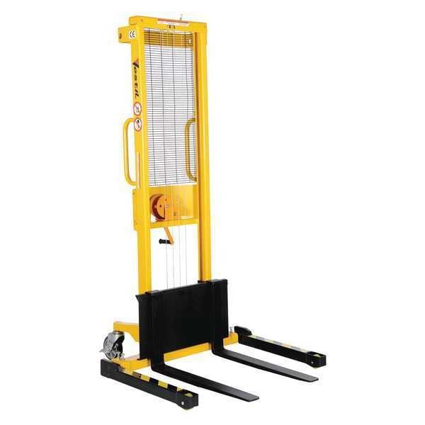 Vestil VWS-770-AA Manual Hand Winch Stacker, 770 lb.