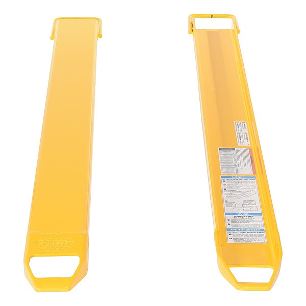 Vestil FE-5-63 Fork Extension Standard, 63 L x 5" W, PR