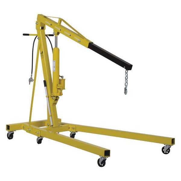 Vestil EHN-40-C-AH Air/Hand Pump Hydraulic Shop Crane, 4K