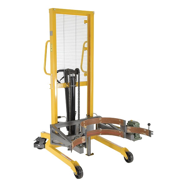 Vestil DRUM-LRT-EC Drum Lifter Rotator And Transport, Strap