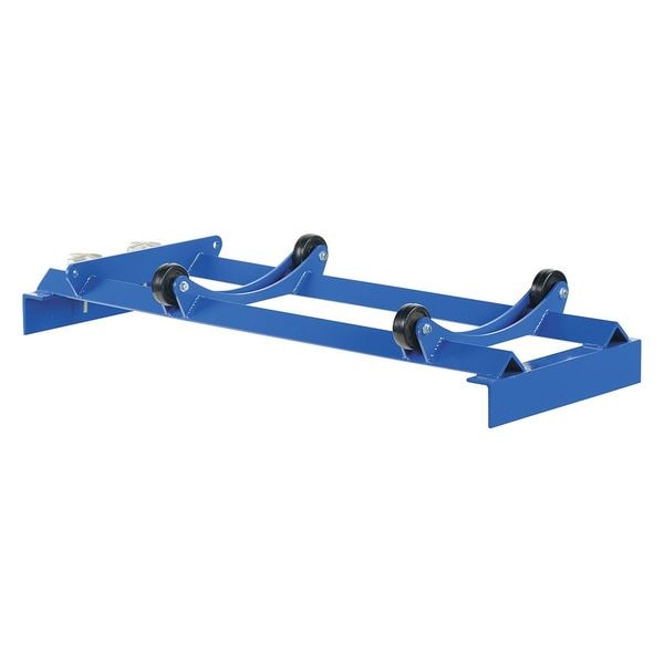 Vestil PRDC-42-R PalltRackDrum RollrCradle, Blue, 17-3/8inW