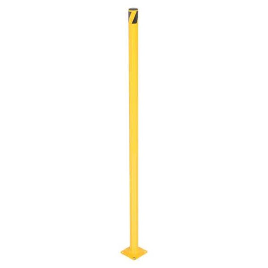 Vestil BOL-48-2 Steel Pipe Safety Bollard - Yellow
