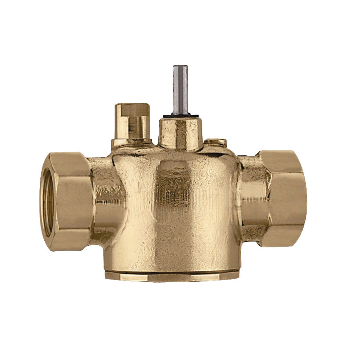 Caleffi Z200041 Z-One™ 2-Way valve body,Inverted Flare,Inverted Flare,1.0Cv,75 PSI ∆P