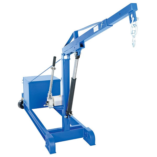 Vestil CBFC-2000 Mobile Floor Crane, CounterBalance, 2000Lb